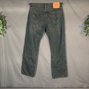 ❤️Levi 514 Green acid Wash Jeans, 29W X 30L❤️